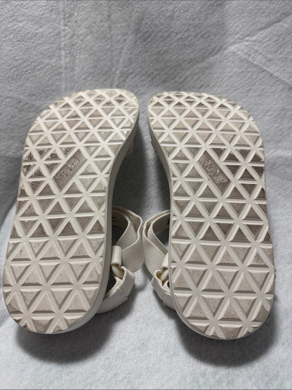 Teva Neutral Cream Sport Sandals for Women 9 - Picture 7 of 7